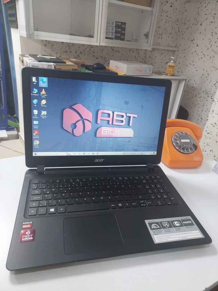 12 ay garantili acer 6 gb ssdli laptop